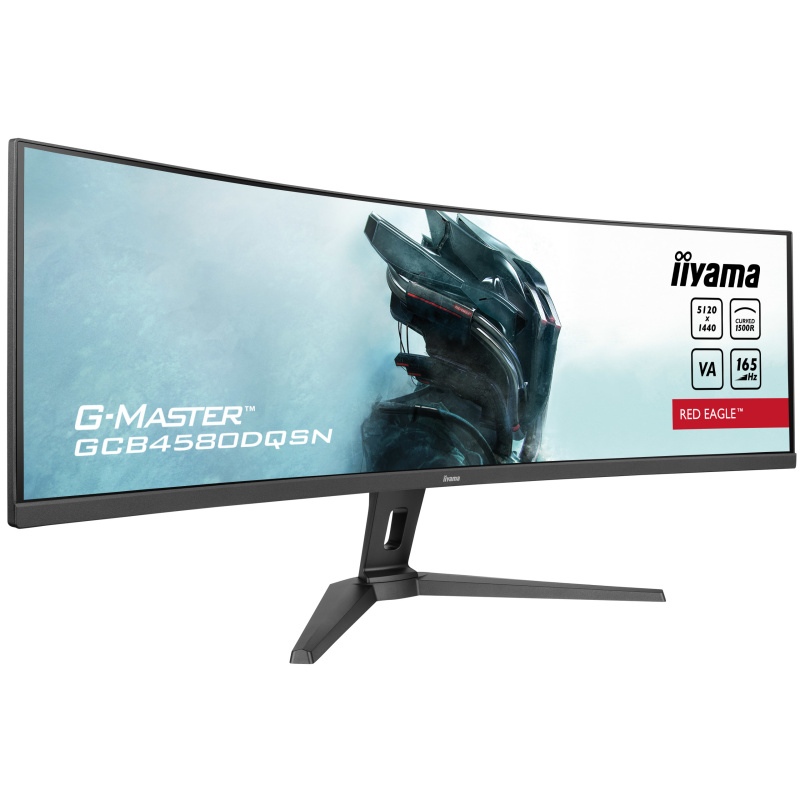 iiyama G-MASTER RED EAGLE CURVED écran plat de PC 114,3 cm (45") 5120 x 1440 pixels Dual QHD LED Noir