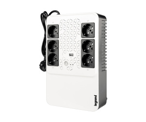 Legrand Keor ASI MULTIPLUG 600 FR alimentation d'énergie non interruptible Interactivité de ligne 0,6 kVA 360 W 6 sortie(s) CA