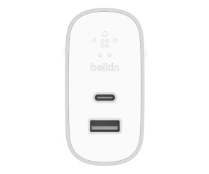 Belkin BOOST↑CHARGE Universel Argent, Blanc Secteur Charge rapide Intérieure