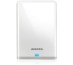 ADATA AHV620S-1TU3-CWH disque dur externe 1 To 2.5" Micro-USB B 3.2 Gen 1 (3.1 Gen 1) Blanc