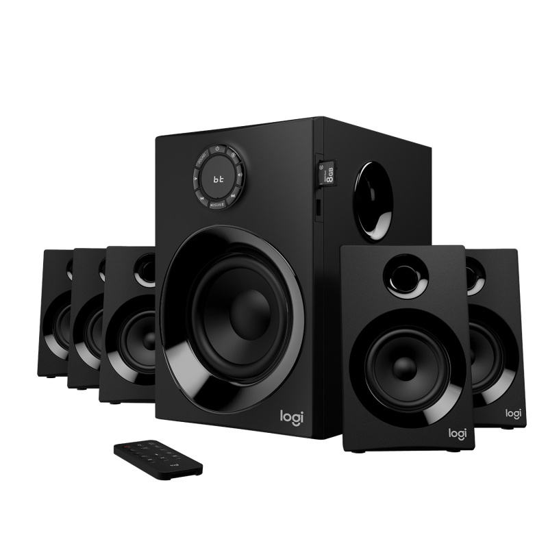 Logitech Z607 5.1 Surround Sound Speaker System Un son puissant avec Bluetooth