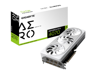 GIGABYTE AERO GV-N4070AERO OC-12GD carte graphique NVIDIA GeForce RTX 4070 12 Go GDDR6X