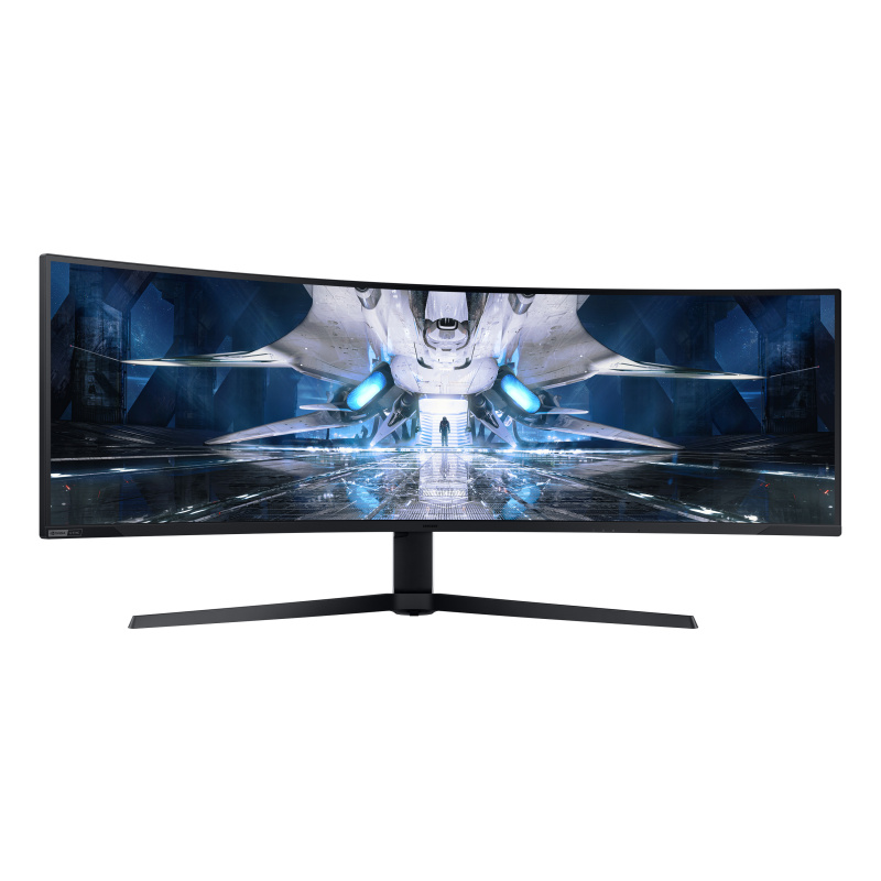 Samsung S49AG950NP écran plat de PC 124,5 cm (49") 5120 x 1440 pixels UltraWide Dual Quad HD LED Blanc