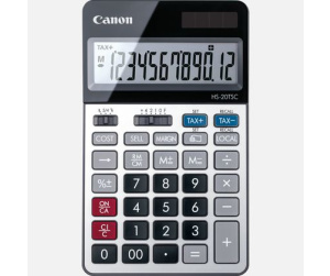 Canon HS-20TSC calculatrice Bureau Calculatrice financière Noir, Argent