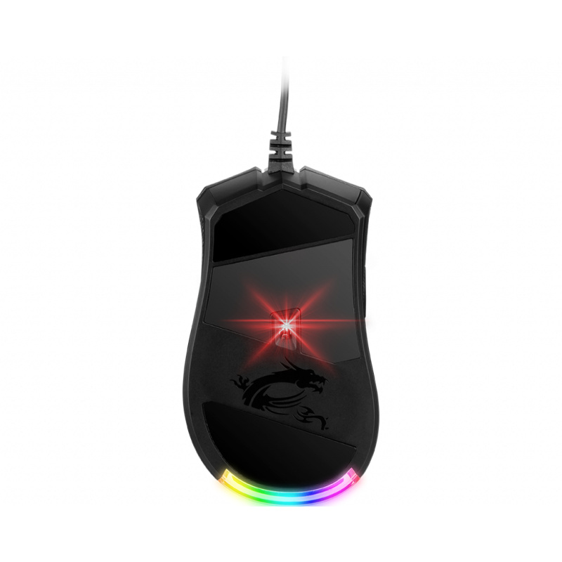 MSI CLUTCH GM50 souris Jouer Droitier USB Type-A Optique 7200 DPI