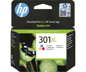 HP 301XL cartouche d'encre trois couleurs grande capacité authentique