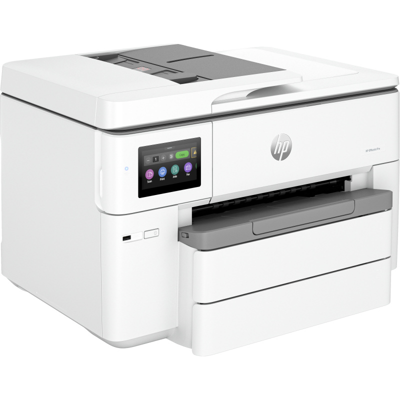 HP OfficeJet Pro Imprimante tout-en-un grand format 9730, Couleur, Imprimante pour Petit bureau, Impression, copie, numérisation, Sans fil; Imprimer depuis un téléphone ou une tablette; Chargeur automatique de documents; Impression recto-verso; Numér...