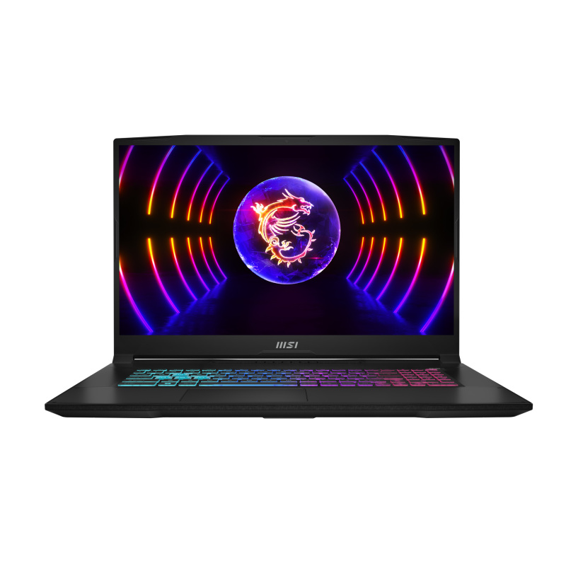 MSI Katana 17 B13UDXK-1049FR Intel® Core™ i7 i7-13620H Ordinateur portable 43,9 cm (17.3") Full HD 32 Go DDR5-SDRAM 1 To SSD NVIDIA GeForce RTX 3050 Wi-Fi 6E (802.11ax) Windows 11 Pro Noir