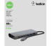 Belkin F4U092BTSGY station d'accueil USB 3.2 Gen 1 (3.1 Gen 1) Type-C Gris