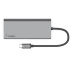 Belkin F4U092BTSGY station d'accueil USB 3.2 Gen 1 (3.1 Gen 1) Type-C Gris