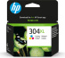 HP 304XL Cartouche d’encre trois couleurs grande capacité authentique