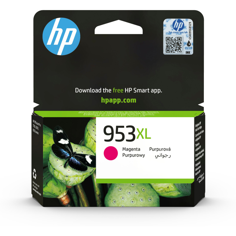 HP 953XL Cartouche d’encre magenta grande capacité authentique