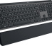 Logitech MX Keys S clavier Bureau RF sans fil + Bluetooth AZERTY Français Graphite