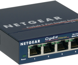 NETGEAR GS105 Non-géré Gigabit Ethernet (10/100/1000) Bleu