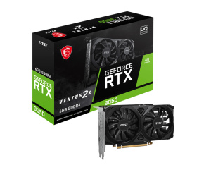 MSI Geforce RTX 3050 VENTUS 2X 6G OC NVIDIA 6 Go GDDR6