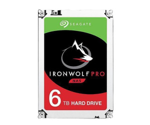 Seagate IronWolf Pro ST6000NE000 disque dur 6 To 7200 tr/min 256 Mo 3.5" Série ATA III