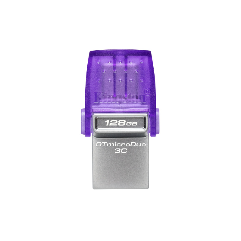 Kingston Technology DataTraveler 128 Go microDuo 3C 200 Mo/s dual USB-A + USB-C