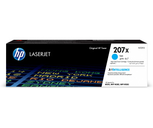 HP Toner cyan LaserJet 207X authentique grande capacité