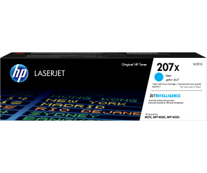 HP Toner cyan LaserJet 207X authentique grande capacité