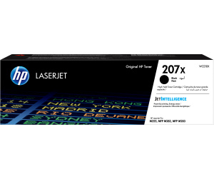 HP Toner noire LaserJet 207X authentique grande capacité