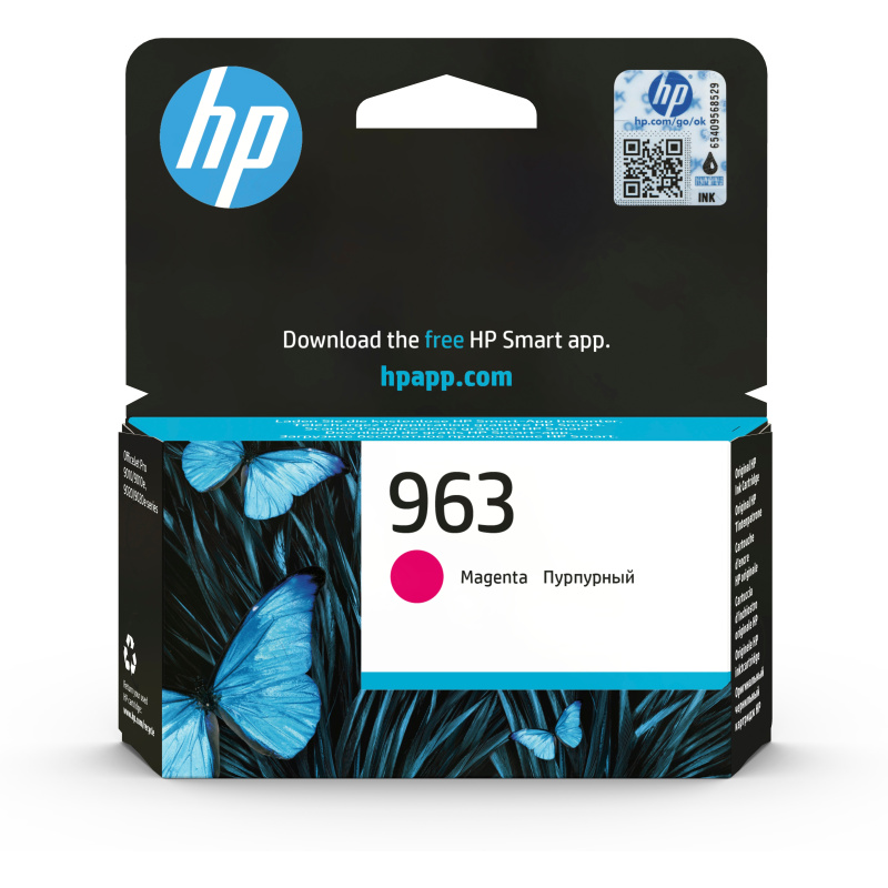 HP 963 Cartouche d'encre magenta authentique