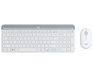 Logitech MK470 clavier Souris incluse Bureau RF sans fil AZERTY Français Blanc