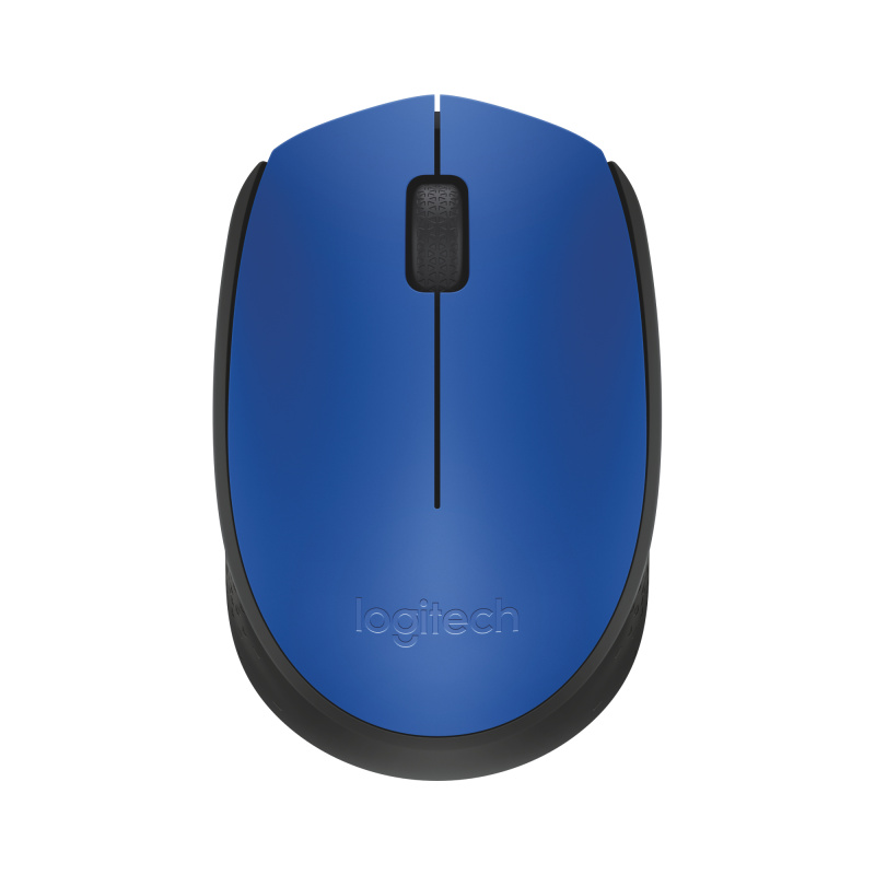 Logitech M171 Blue-K souris Bureau Ambidextre RF sans fil Optique 1000 DPI