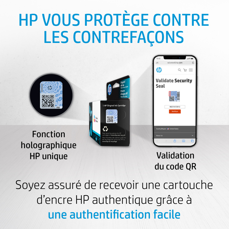 HP 364XL cartouche d'encre jaune grande capacité authentique