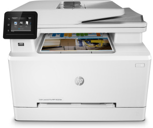 HP Color LaserJet Pro Imprimante multifonction M283fdn, Impression, copie, scan, fax, Impression USB en façade; Numérisation vers e-mail; Impression recto-verso; Chargeur automatique de documents déroulé de 50 feuilles