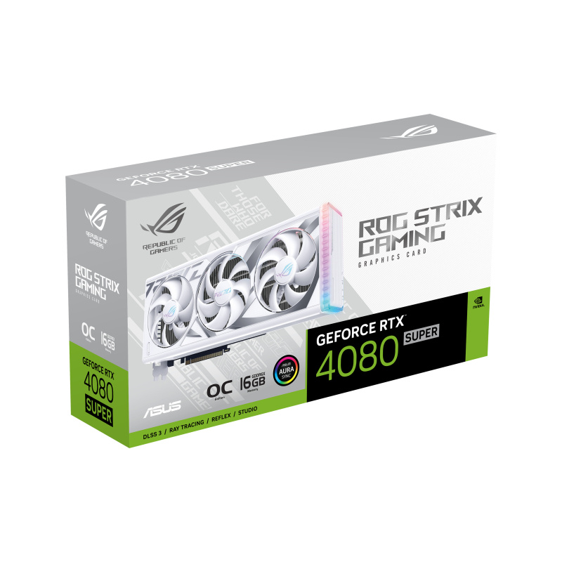 ASUS ROG -STRIX-RTX4080S-O16G NVIDIA GeForce RTX 4080 SUPER 16 Go GDDR6X