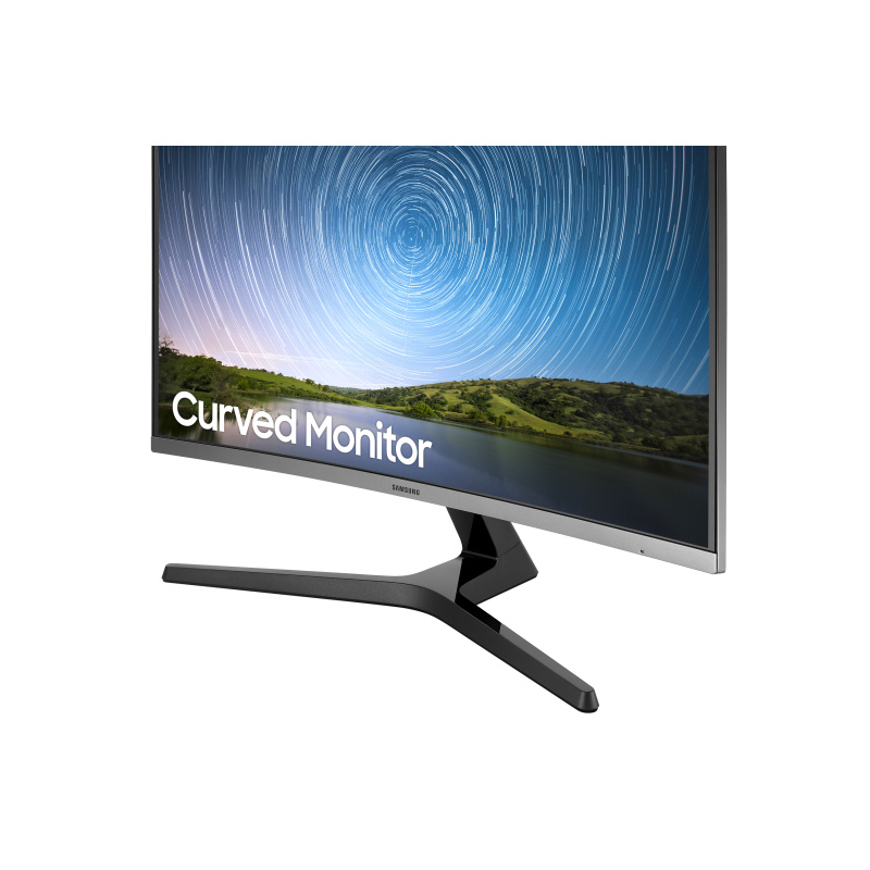 Samsung CR50 écran plat de PC 81,3 cm (32") 1920 x 1080 pixels Full HD LED Bleu, Gris