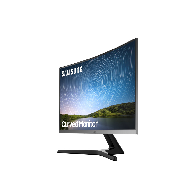 Samsung CR50 écran plat de PC 81,3 cm (32") 1920 x 1080 pixels Full HD LED Bleu, Gris