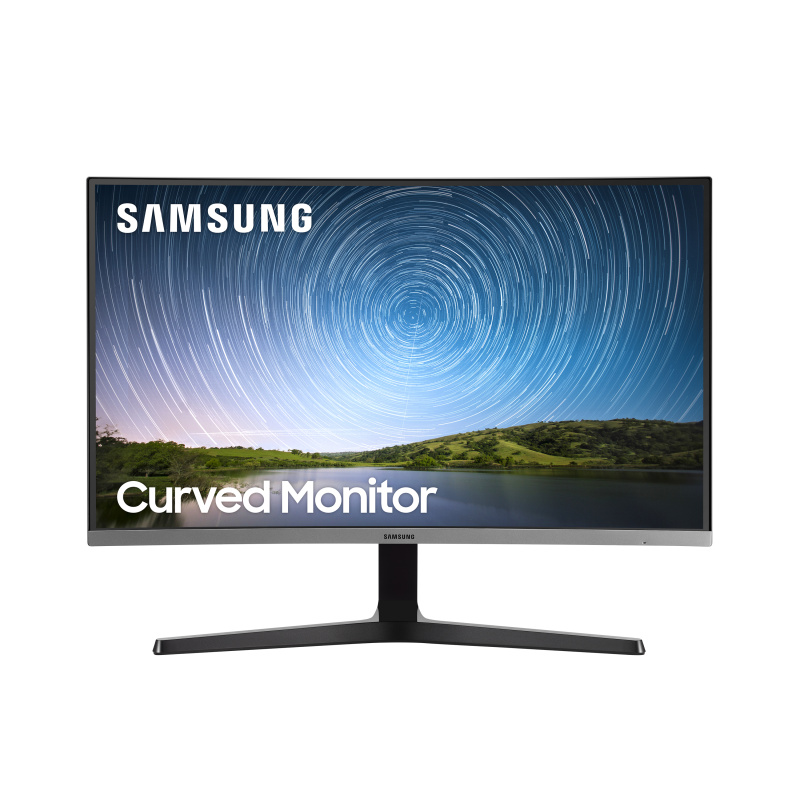 Samsung CR50 écran plat de PC 81,3 cm (32") 1920 x 1080 pixels Full HD LED Bleu, Gris