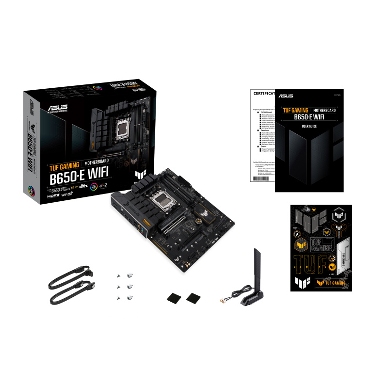 ASUS TUF GAMING B650-E WIFI AMD B650 Emplacement AM5 ATX