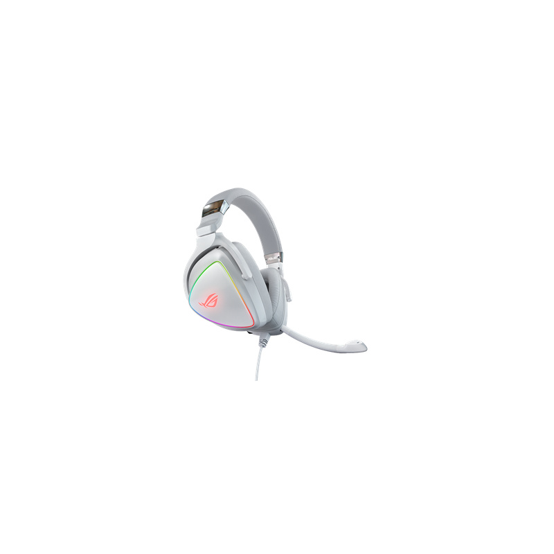 ASUS ROG Delta White Edition Casque Avec fil Arceau Jouer USB Type-C Blanc