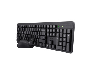 Trust Ody II clavier Souris incluse Bureau RF sans fil AZERTY Français Noir