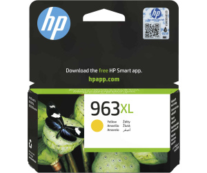 HP 963XL Cartouche d'encre jaune authentique, grande capacité