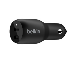 Belkin BOOST↑CHARGE Smartphone Noir Allume-cigare Charge rapide Auto