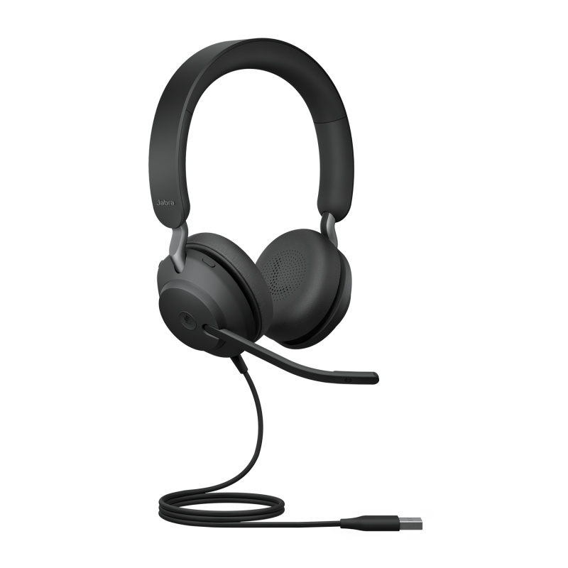 Jabra 24089-999-999 écouteur/casque Avec fil Arceau Bureau/Centre d'appels USB Type-A Bluetooth Noir