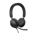 Jabra 24089-999-999 écouteur/casque Avec fil Arceau Bureau/Centre d'appels USB Type-A Bluetooth Noir