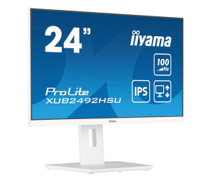 iiyama XUB2492HSU-W6 écran plat de PC 60,5 cm (23.8") 1920 x 1080 pixels Full HD LED Blanc