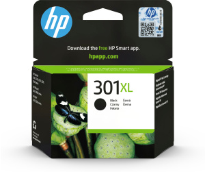 HP 301XL cartouche d'encre noir grande capacité authentique