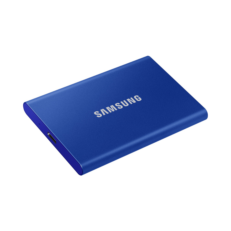 Samsung Portable SSD T7 500 Go USB Type-C 3.2 Gen 2 (3.1 Gen 2) Bleu