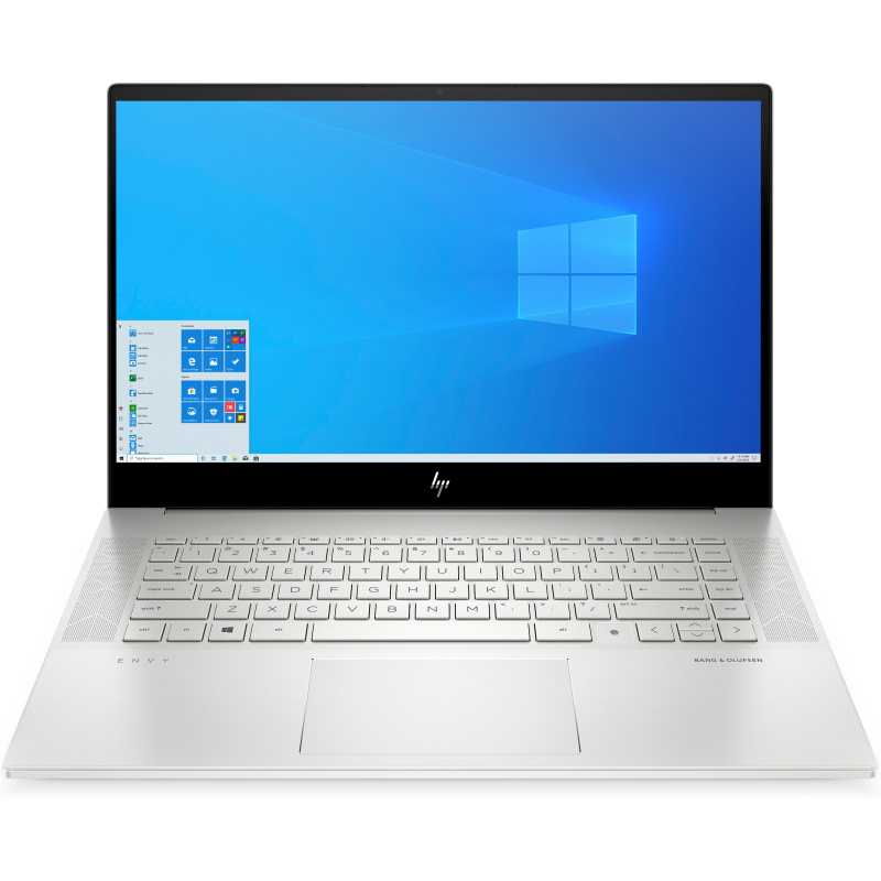 HP ENVY 15-ep1012nf Ordinateur portable 39,6 cm (15.6") Écran tactile 4K Ultra HD Intel® Core™ i7 i7-11800H 32 Go DDR4-SDRAM 1 To SSD NVIDIA GeForce RTX 3060 Max-Q Wi-Fi 6 (802.11ax) Windows 11 Home Argent