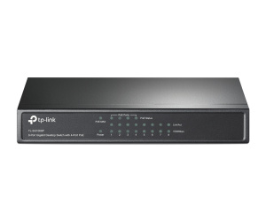 TP-Link TL-SG1008P Géré Gigabit Ethernet (10/100/1000) Connexion Ethernet, supportant l'alimentation via ce port (PoE) Gris