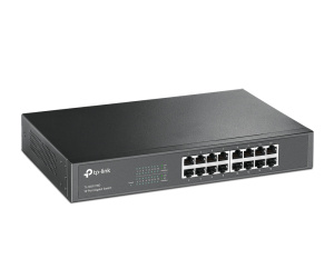 TP-Link TL-SG1016D Non-géré Gigabit Ethernet (10/100/1000) Noir