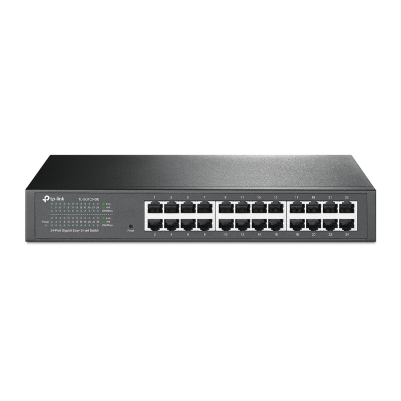 TP-Link TL-SG1024DE Géré L2 Gigabit Ethernet (10/100/1000) 1U Noir