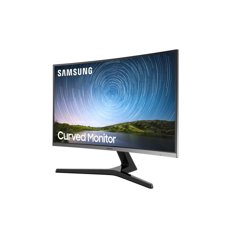 Samsung CR50 écran plat de PC 81,3 cm (32") 1920 x 1080 pixels Full HD LED Bleu, Gris