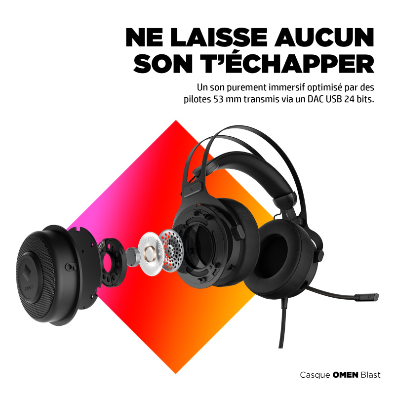 HP OMEN Casque Blast