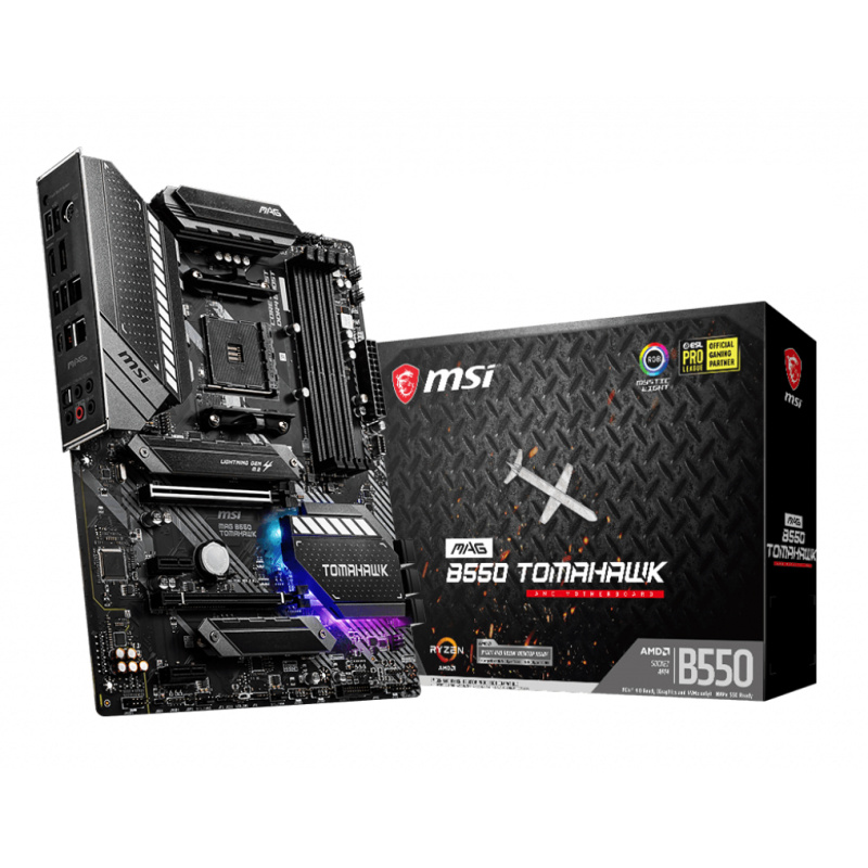 MSI MAG B550 Tomahawk AMD B550 Emplacement AM4 ATX